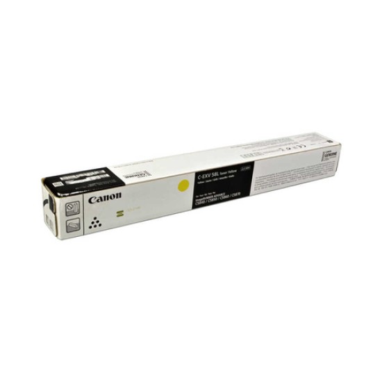 Canon C-EXV-58L 3769C002 Sarı Orjinal Toner - DX C5800 Canon C-EXV-58L 3769C002 Sarı Orjinal Toner - DX C5800