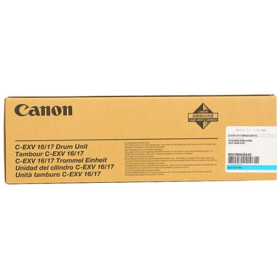 Canon C-EXV16 / C-EXV17 0256B002 Mavi Orjinal Drum Ünitesi - CLC-4040 / CLC-5151 T15417 Canon C-EXV16 / C-EXV17 0256B002 Mavi Orjinal Drum Ünitesi - CLC-4040 / CLC-5151 T15417