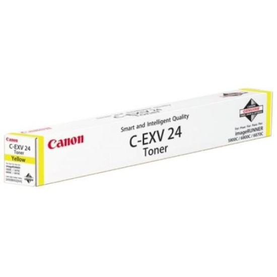 Canon C-EXV24Y 2450B002 Sarı Orjinal Toner - IR-C5068 / IR-C5058 / IR-C5800 T11044 Canon C-EXV24Y 2450B002 Sarı Orjinal Toner - IR-C5068 / IR-C5058 / IR-C5800 T11044
