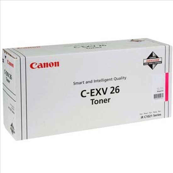 Canon C-EXV26M 1658B006BA Kırmızı Orjinal Toner - IR-C1021 / IR-C1022 T12043 Canon C-EXV26M 1658B006BA Kırmızı Orjinal Toner - IR-C1021 / IR-C1022 T12043