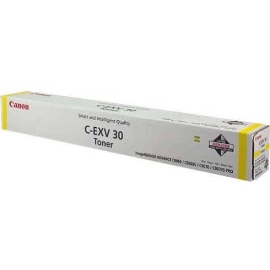 Canon C-EXV30Y 2803B002 Sarı Orjinal Toner - IR-C9060 / IR-C9065 / IR-C9070 T10649 Canon C-EXV30Y 2803B002 Sarı Orjinal Toner - IR-C9060 / IR-C9065 / IR-C9070 T10649