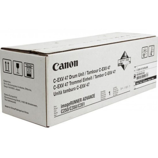 Canon C-EXV47BK 8520B002AA Siyah Orjinal Drum Ünitesi - IR-C250i / IR-C350i T10698 Canon C-EXV47BK 8520B002AA Siyah Orjinal Drum Ünitesi - IR-C250i / IR-C350i T10698
