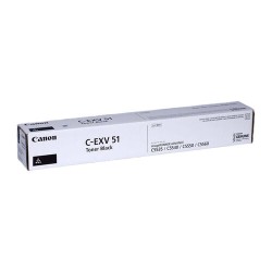 Canon C-EXV51 0481C002 Siyah Orjinal Toner - IR-C5535i  / IR-C5540i T13337 Canon C-EXV51 0481C002 Siyah Orjinal Toner - IR-C5535i  / IR-C5540i T13337