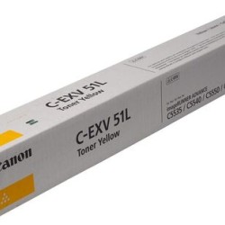 Canon C-EXV51L 0487C002 Sarı Orjinal Toner - IR-C5535i  / IR-C5540i T13198 Canon C-EXV51L 0487C002 Sarı Orjinal Toner - IR-C5535i  / IR-C5540i T13198