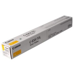 Canon C-EXV51L 0487C002 Sarı Orjinal Toner - IR-C5535i  / IR-C5540i T13198