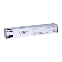 Canon C-EXV51L Siyah Orjinal Toner - IR-C5535i  / IR-C5540i Canon C-EXV51L Siyah Orjinal Toner - IR-C5535i  / IR-C5540i