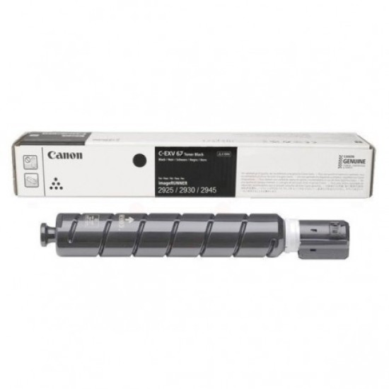 Canon C-EXV67 5746C002 Siyah Orjinal Toner - imageRUNNER 2925i Canon C-EXV67 5746C002 Siyah Orjinal Toner - imageRUNNER 2925i