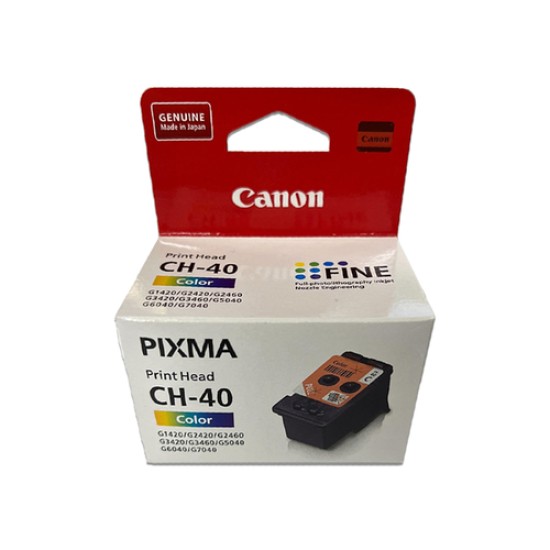Canon CH-40 3430C001 Renkli Orjinal Baskı Kafası - G1420 / G2420 Canon CH-40 3430C001 Renkli Orjinal Baskı Kafası - G1420 / G2420