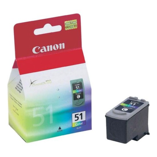 Canon CL-51 0618B001 Renkli Orjinal Kartuş - iP2200 / iP2500 T2127 Canon CL-51 0618B001 Renkli Orjinal Kartuş - iP2200 / iP2500 T2127