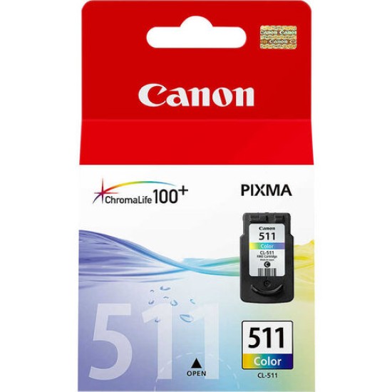 Canon CL-511 2972B007 Renkli Orjinal Kartuş - MP240 / MP260 T2274 Canon CL-511 2972B007 Renkli Orjinal Kartuş - MP240 / MP260 T2274