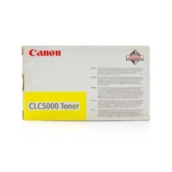Canon CLC-5000 6604A003AA Sarı Orjinal Toner - CLC3900 / CLC4000 / CLC5100 T4439 Canon CLC-5000 6604A003AA Sarı Orjinal Toner - CLC3900 / CLC4000 / CLC5100 T4439