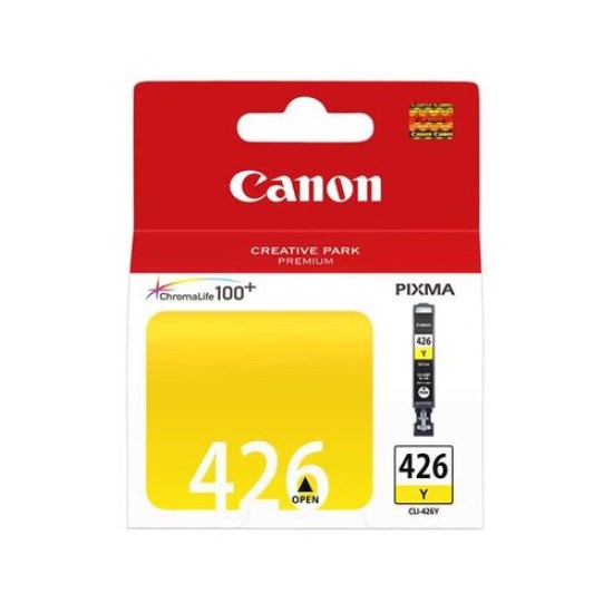 Canon CLI-426Y 4559B001AA Sarı Orjinal Kartuş - iP3600 / iP4700 T16459 Canon CLI-426Y 4559B001AA Sarı Orjinal Kartuş - iP3600 / iP4700 T16459