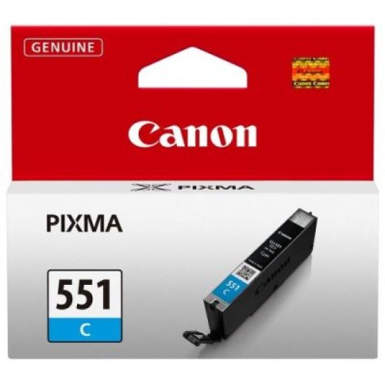 Canon CLI-551C 6509B001 Mavi Orjinal Kartuş - MG5450 / MG6350 T2180 Canon CLI-551C 6509B001 Mavi Orjinal Kartuş - MG5450 / MG6350 T2180
