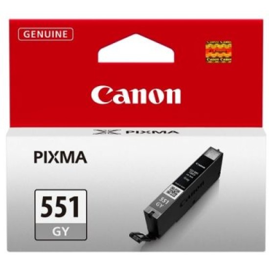 Canon CLI-551GY 6512B001 Gri Orjinal Kartuş - MG5450 / MG6350 T1604 Canon CLI-551GY 6512B001 Gri Orjinal Kartuş - MG5450 / MG6350 T1604