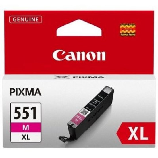 Canon CLI-551XL M 6445B001 Yüksek Kapasite Kırmızı Orjinal Kartuş - MG5450 / MG6350 T1815 Canon CLI-551XL M 6445B001 Yüksek Kapasite Kırmızı Orjinal Kartuş - MG5450 / MG6350 T1815
