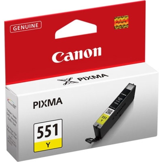 Canon CLI-551Y 6511B001 Sarı Orjinal Kartuş - MG5450 / MG6350 T2392
