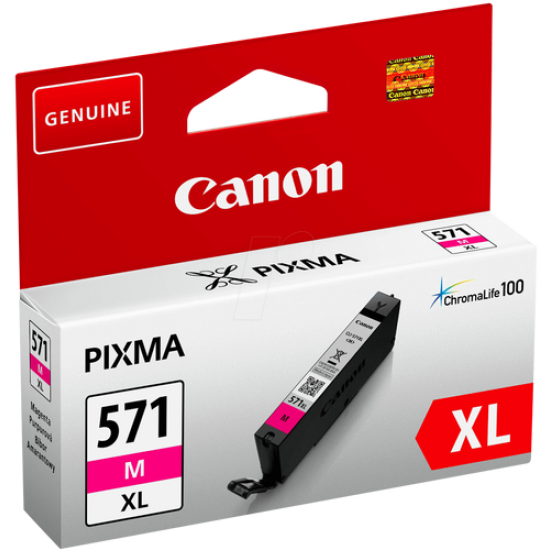 Canon CLI-571XL 0333C001 M Yüksek Kapasite Kırmızı Orjinal Kartuş - MG5700 / MG6800 T12956 Canon CLI-571XL 0333C001 M Yüksek Kapasite Kırmızı Orjinal Kartuş - MG5700 / MG6800 T12956