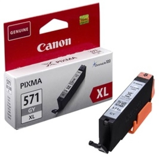 Canon CLI-571XL GY 0335C001 Yüksek Kapasite Gri Orjinal Kartuş - MG5700 / MG6800 T1449 Canon CLI-571XL GY 0335C001 Yüksek Kapasite Gri Orjinal Kartuş - MG5700 / MG6800 T1449