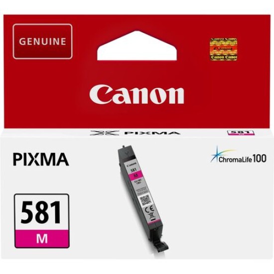 Canon CLI-581M 2104C001 Kırmızı Orjinal Kartuş - TS6151 / TS8151 T12621 Canon CLI-581M 2104C001 Kırmızı Orjinal Kartuş - TS6151 / TS8151 T12621