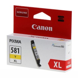 Canon CLI-581XL Y 2051C001 Sarı Orjinal Kartuş - TS6150 / TS6250 T12950 Canon CLI-581XL Y 2051C001 Sarı Orjinal Kartuş - TS6150 / TS6250 T12950
