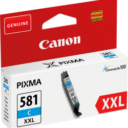 Canon CLI-581XXL C 1995C001AA Mavi Orjinal Kartuş - TS6150 / TS6250 T12958 Canon CLI-581XXL C 1995C001AA Mavi Orjinal Kartuş - TS6150 / TS6250 T12958