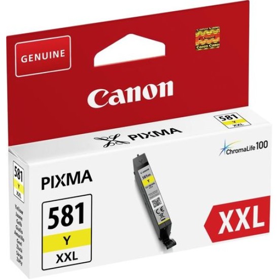 Canon CLI-581XXL Y 1997C001AA Sarı Orjinal Kartuş - TS6150 / TS6250 T11826