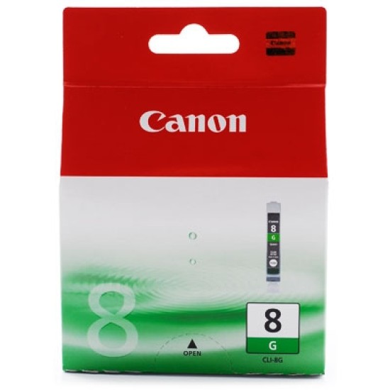 Canon CLI-8G 0627B001 Yeşil Orjinal Kartuş - IP3300 / IP4200  T2403
