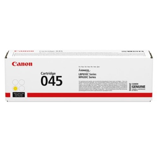 Canon CRG-045Y 1239C002 Sarı Orjinal Toner - LBP610 / MF630 T7027 Canon CRG-045Y 1239C002 Sarı Orjinal Toner - LBP610 / MF630 T7027