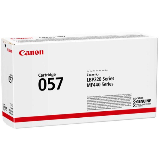 Canon CRG-057 3009C002 Siyah Orjinal Toner - LBP223 / LBP226 T12098 Canon CRG-057 3009C002 Siyah Orjinal Toner - LBP223 / LBP226 T12098