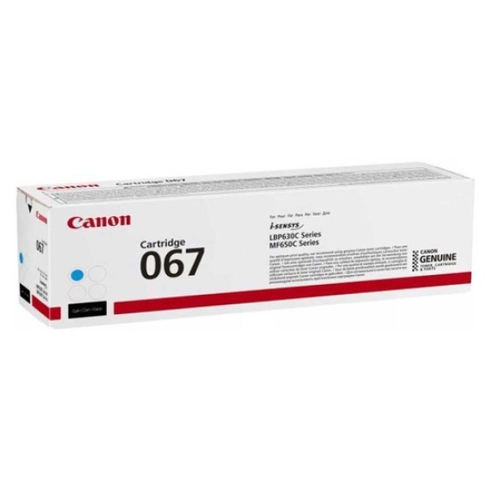 Canon CRG-067C 5101C002 Mavi Orjinal Toner - LBP-631Cw / MF-651Cw Canon CRG-067C 5101C002 Mavi Orjinal Toner - LBP-631Cw / MF-651Cw