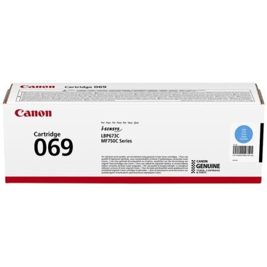 Canon CRG-069C 5093C002 Mavi Orjinal Toner - MF754Cdw Canon CRG-069C 5093C002 Mavi Orjinal Toner - MF754Cdw