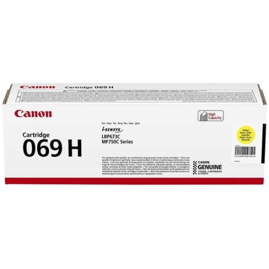 Canon CRG-069H 5095C002 Sarı Orjinal Toner - LBP673Cdw