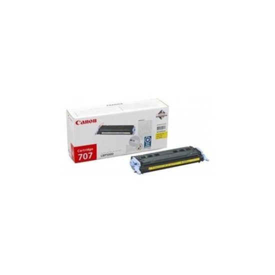 Canon CRG-707Y 9421A004 Sarı Orjinal Toner - LPB5000 / LBP5100 T5480 Canon CRG-707Y 9421A004 Sarı Orjinal Toner - LPB5000 / LBP5100 T5480