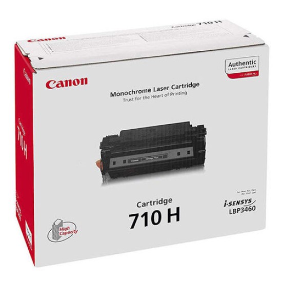 Canon CRG-710H 0986B001 Orjinal Siyah Toner - LBP3460 T5643 Canon CRG-710H 0986B001 Orjinal Siyah Toner - LBP3460 T5643
