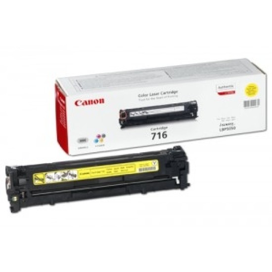 Canon CRG-716Y 1977B002 Sarı Orjinal Toner - LBP5050 / MF8030Cn T4500