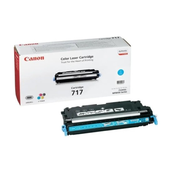 Canon CRG-717C 2577B002 Mavi Orjinal Toner - MF8450 T4902 Canon CRG-717C 2577B002 Mavi Orjinal Toner - MF8450 T4902