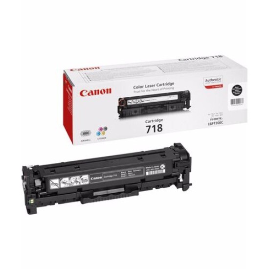Canon CRG-718BK 2662B002 Siyah Orjinal Toner - LBP7200 T4073 Canon CRG-718BK 2662B002 Siyah Orjinal Toner - LBP7200 T4073