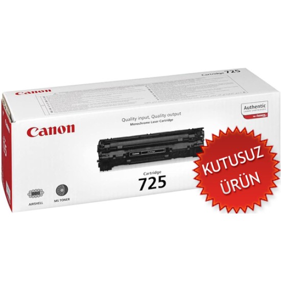 Canon CRG-725 Siyah Demo Toner - LBP6000 / LBP6030 / MF3010 U Canon CRG-725 Siyah Demo Toner - LBP6000 / LBP6030 / MF3010 U