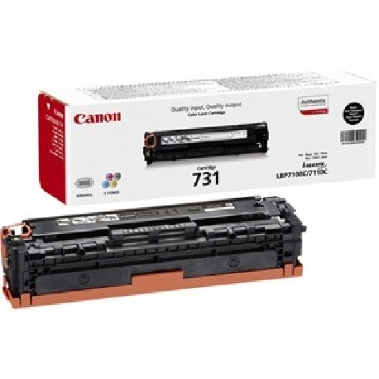 Canon CRG-731BK 6272B002 Siyah Orjinal Toner - LBP7100 / LBP7110 T4017 Canon CRG-731BK 6272B002 Siyah Orjinal Toner - LBP7100 / LBP7110 T4017