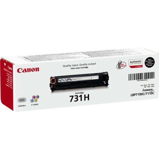 Canon CRG-731HBK 6273B002 Siyah Orjinal Toner Yüksek Kapasite - LBP7110 T6624 Canon CRG-731HBK 6273B002 Siyah Orjinal Toner Yüksek Kapasite - LBP7110 T6624