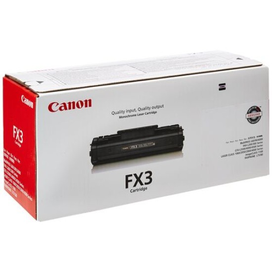 Canon FX-3 1557A003 Siyah Orjinal Toner - L300 / L350  T5567