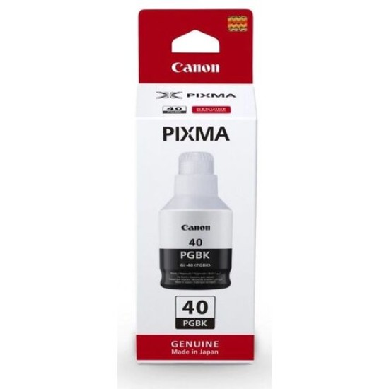 Canon GI-40PGBK 3385C001 Siyah Mürekkep Kartuşu - G5040 / G6040 T12624 Canon GI-40PGBK 3385C001 Siyah Mürekkep Kartuşu - G5040 / G6040 T12624