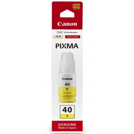 Canon GI-40Y 3402C001 Sarı Mürekkep Kartuşu - G5040 / G6040 T12616 Canon GI-40Y 3402C001 Sarı Mürekkep Kartuşu - G5040 / G6040 T12616