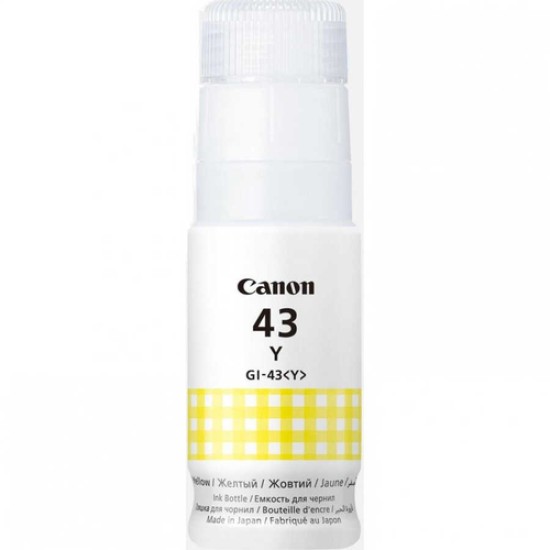 Canon GI-43 4689C001 Sarı Orjinal Mürekkep Kartuş - G540 / G640 Canon GI-43 4689C001 Sarı Orjinal Mürekkep Kartuş - G540 / G640