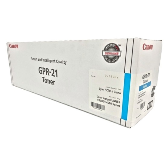 Canon GPR-21 0261B001 Mavi Orjinal Toner - C4080 / C4580 Canon GPR-21 0261B001 Mavi Orjinal Toner - C4080 / C4580