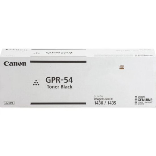 Canon GPR-54 Siyah Orjinal Toner - imageRUNNER 1435i Canon GPR-54 Siyah Orjinal Toner - imageRUNNER 1435i