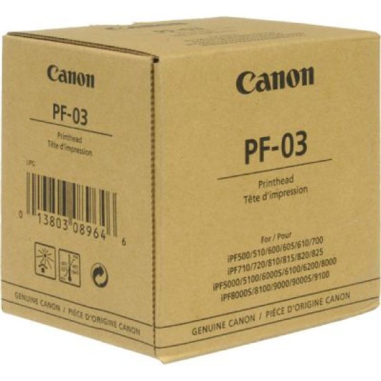 Canon PF-03 2251B001 Orjinal Baskı Kafası - iPF810 / iPF815 T6558 Canon PF-03 2251B001 Orjinal Baskı Kafası - iPF810 / iPF815 T6558