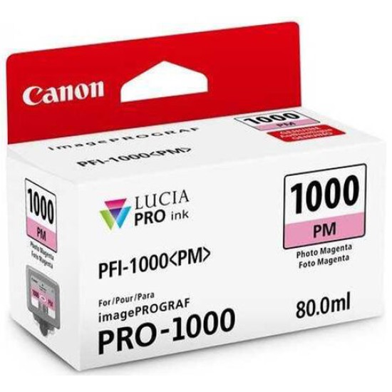 Canon PFI-1000PM 0551C001 Foto Kırmızı Orjinal Kartuş - iPF Pro-1000 T12631 Canon PFI-1000PM 0551C001 Foto Kırmızı Orjinal Kartuş - iPF Pro-1000 T12631