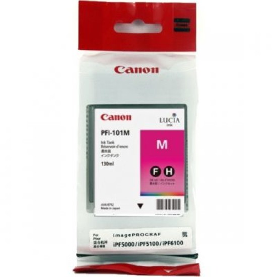 Canon PFI-101M 0885B001AA Kırmızı Orjinal Kartuş - IPF6000s / IPF5000 T2753 Canon PFI-101M 0885B001AA Kırmızı Orjinal Kartuş - IPF6000s / IPF5000 T2753