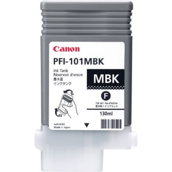 Canon PFI-101MBK 0882B001AA Mat Siyah Orjinal Kartuş - IPF6000s / IPF5000 T1496 Canon PFI-101MBK 0882B001AA Mat Siyah Orjinal Kartuş - IPF6000s / IPF5000 T1496